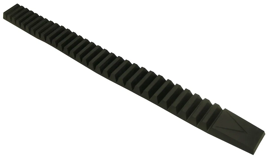 25-500 – PACER PERF Bumper Guard, Satin Black UV Protected PVC Set Of 2